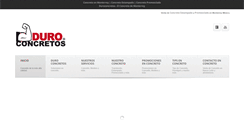 Desktop Screenshot of duroconcretos.com